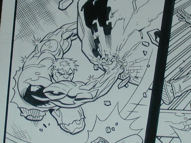 Marvel Adventures Hulk Issue 7 pg17 Silver Surfer Power
